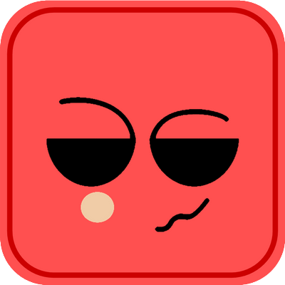smiley carré - émoji - émoticônes - smiley émoticône émoji cartoon clipart illustration - artémotic