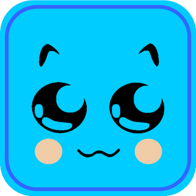 smiley carré - émoji - émoticônes - smiley émoticône émoji cartoon clipart illustration - artémotic