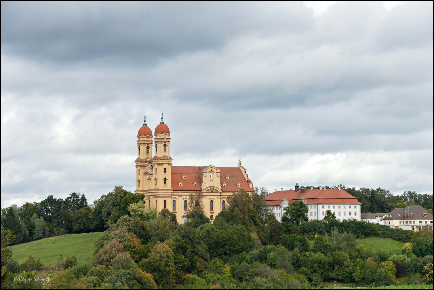 Wallfahrtskirche am Schönenberg. 