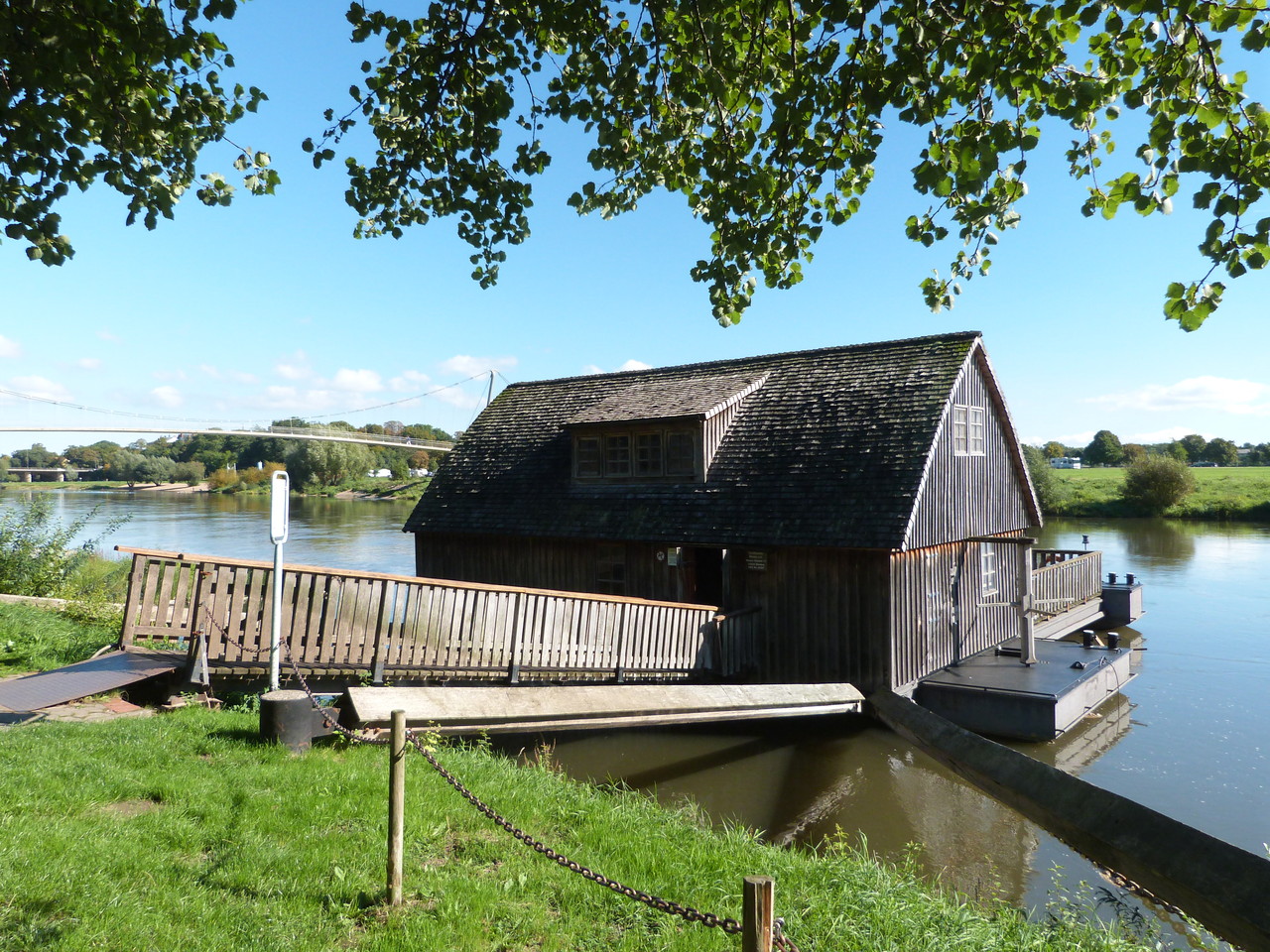 Schiffmühle aus dem 18. Jahrhundert