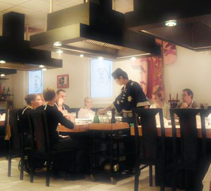 Teppanyaki japanisches restaurant nippon
