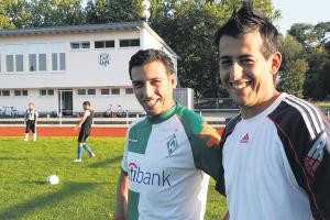 Viktor Sousa (li) und Ehab Ahmad (re)