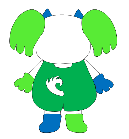 Wordイラストでコンテスト応募です ２０１５ なまけもの親子猫たちの部屋 彼女が何かを描いたよ Wordイラスト