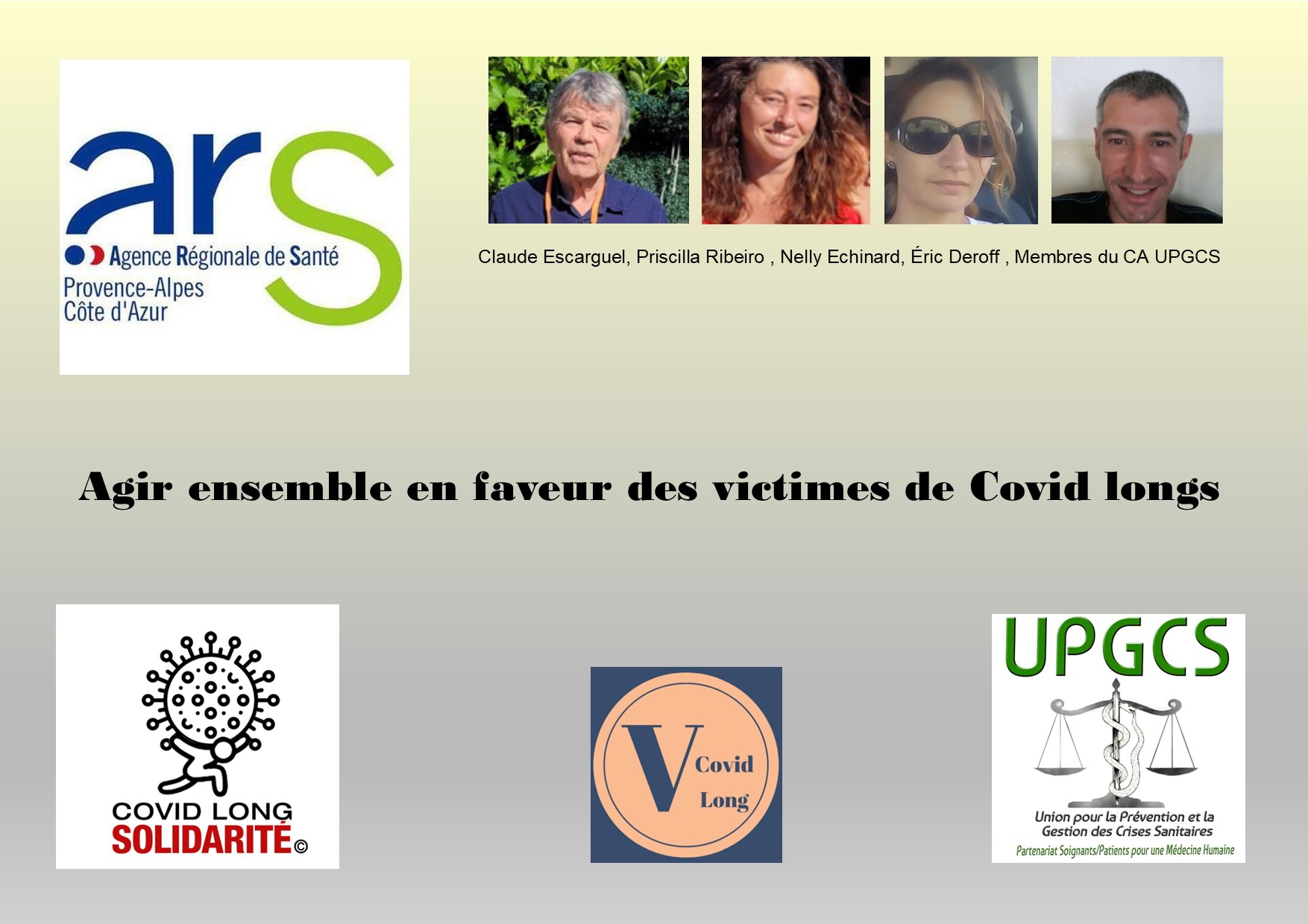 Un partenariat ARS PACA et l'UPGCS pour faire avancer les prises en charge Covid long