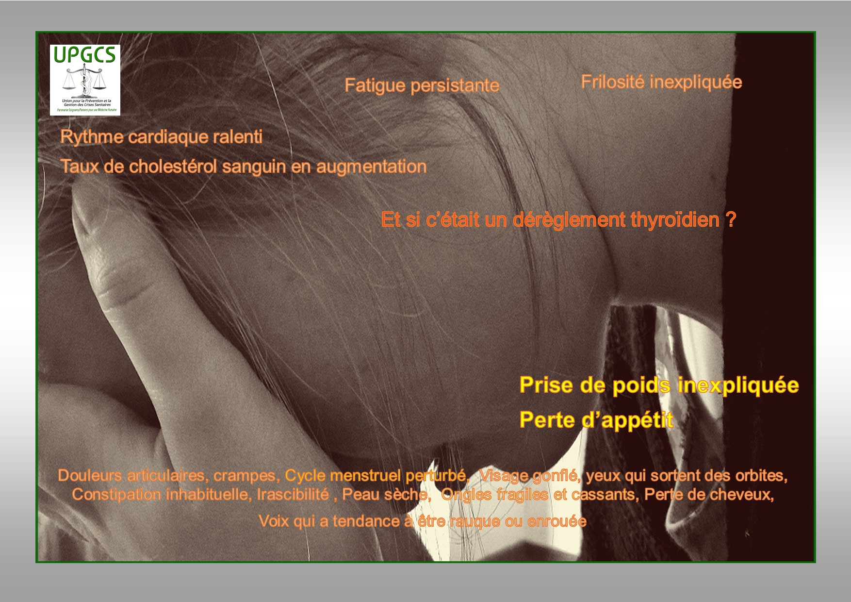 Troubles fonctionnels de la thyroïde, une approche différente, le replay de la conférence