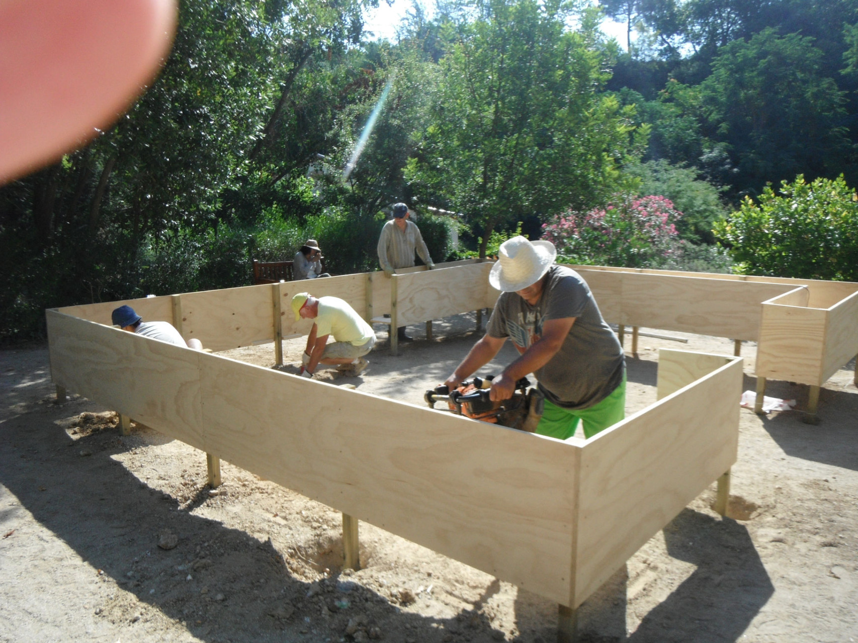 2n Camp de treball: Creació d'un Jardí sensorial experimental