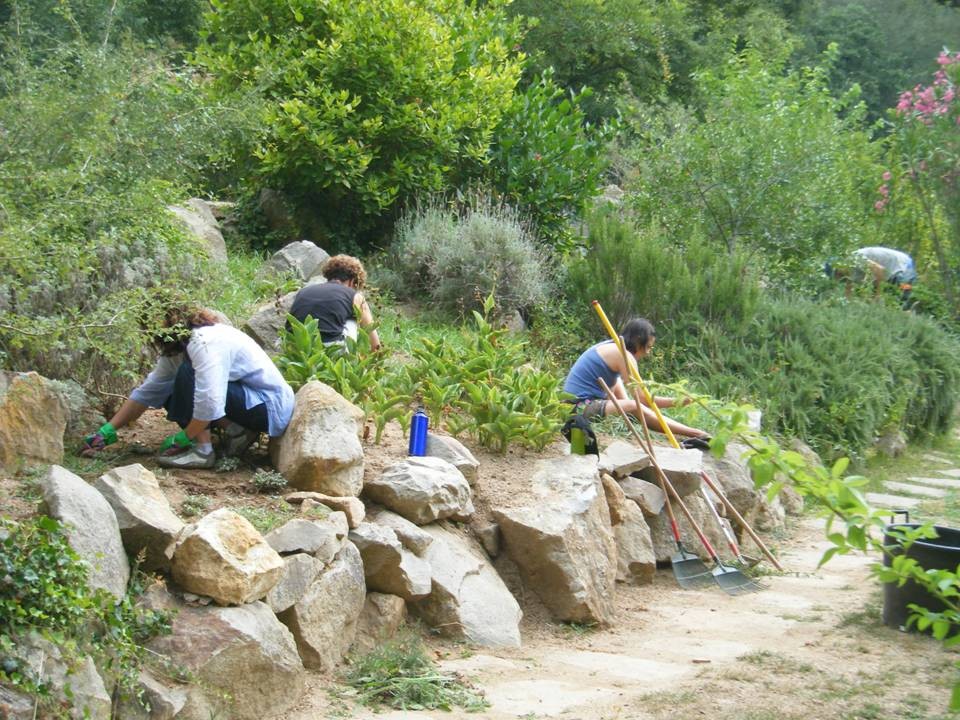 2n Camp de treball: Creació d'un Jardí sensorial experimental