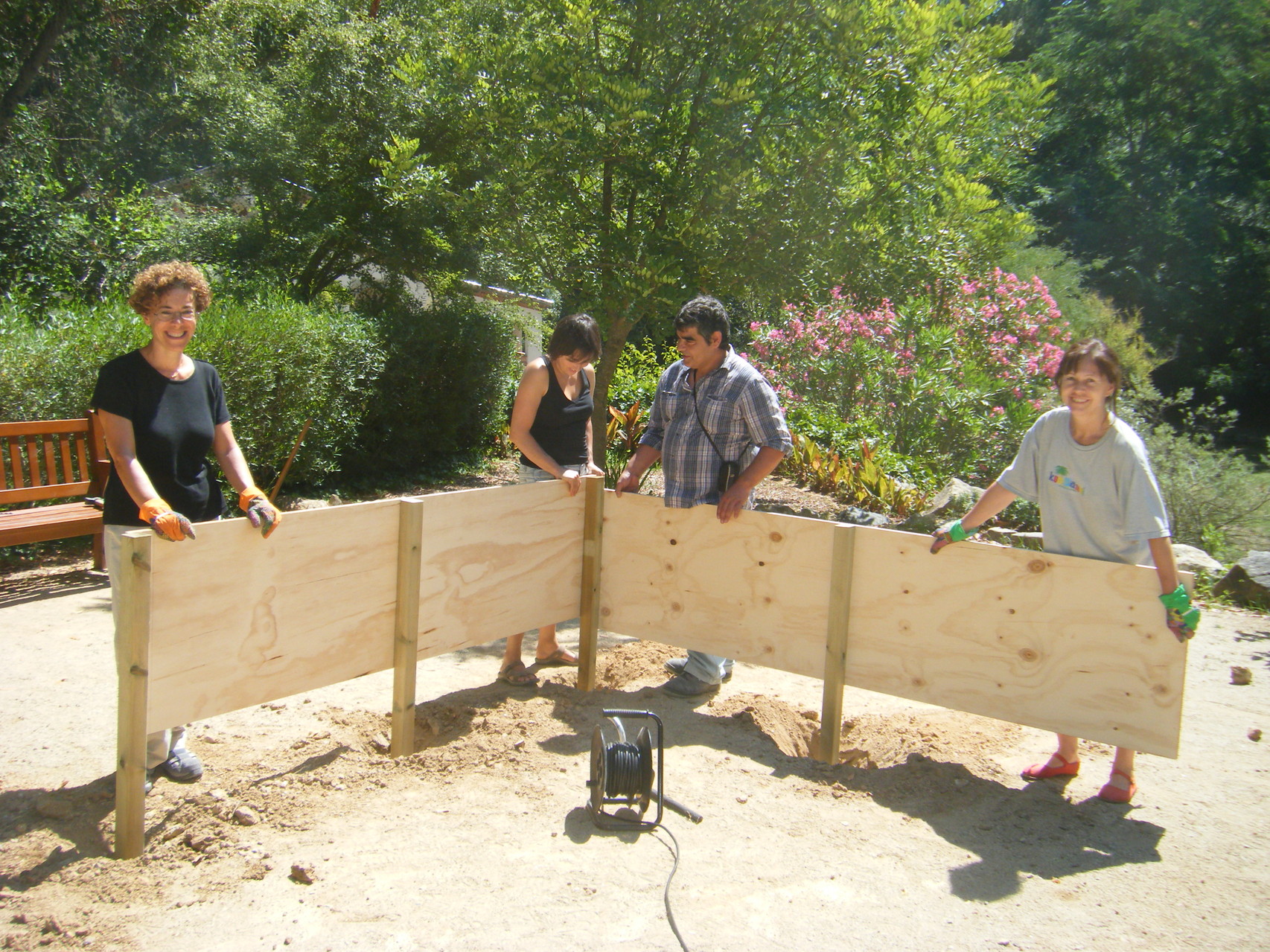 2n Camp de treball: Creació d'un Jardí sensorial experimental