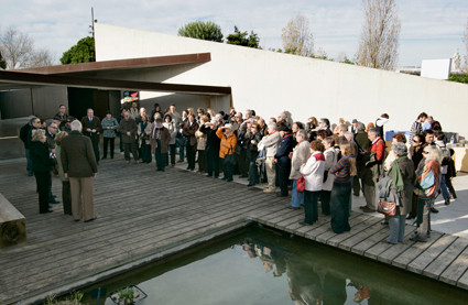 Inauguración de la exposición: De la semilla a los frutos, como recompensa a los 10 años de trabajo de la Asociación (2009).