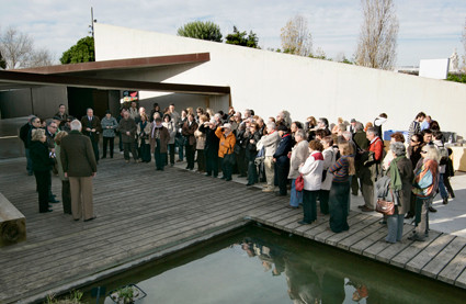 Inauguració de l'exposició: De la llavor als fruits, com a recompensa als 10 anys de treball de l'Associació (2009).