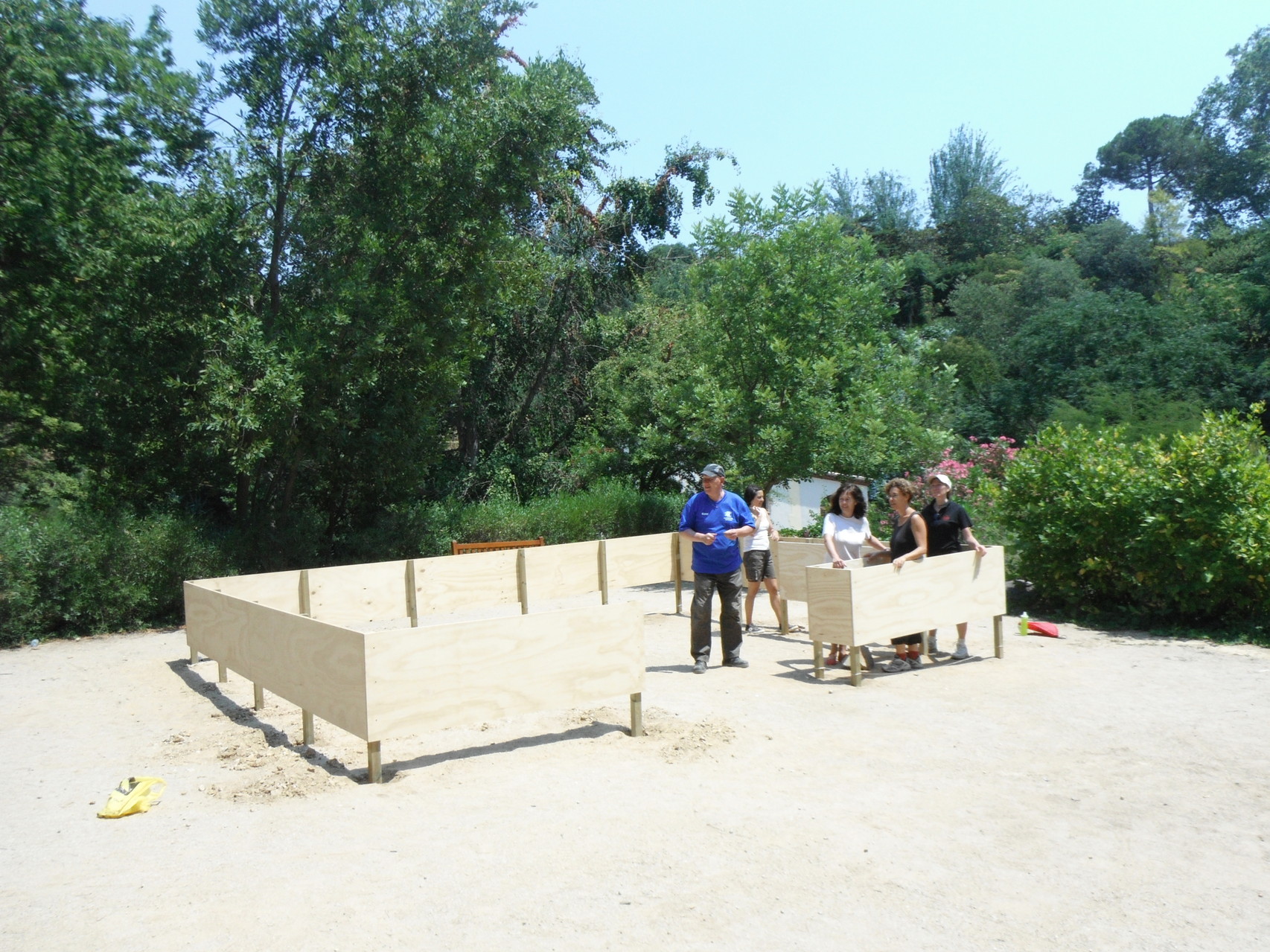 2n Camp de treball: Creació d'un Jardí sensorial experimental