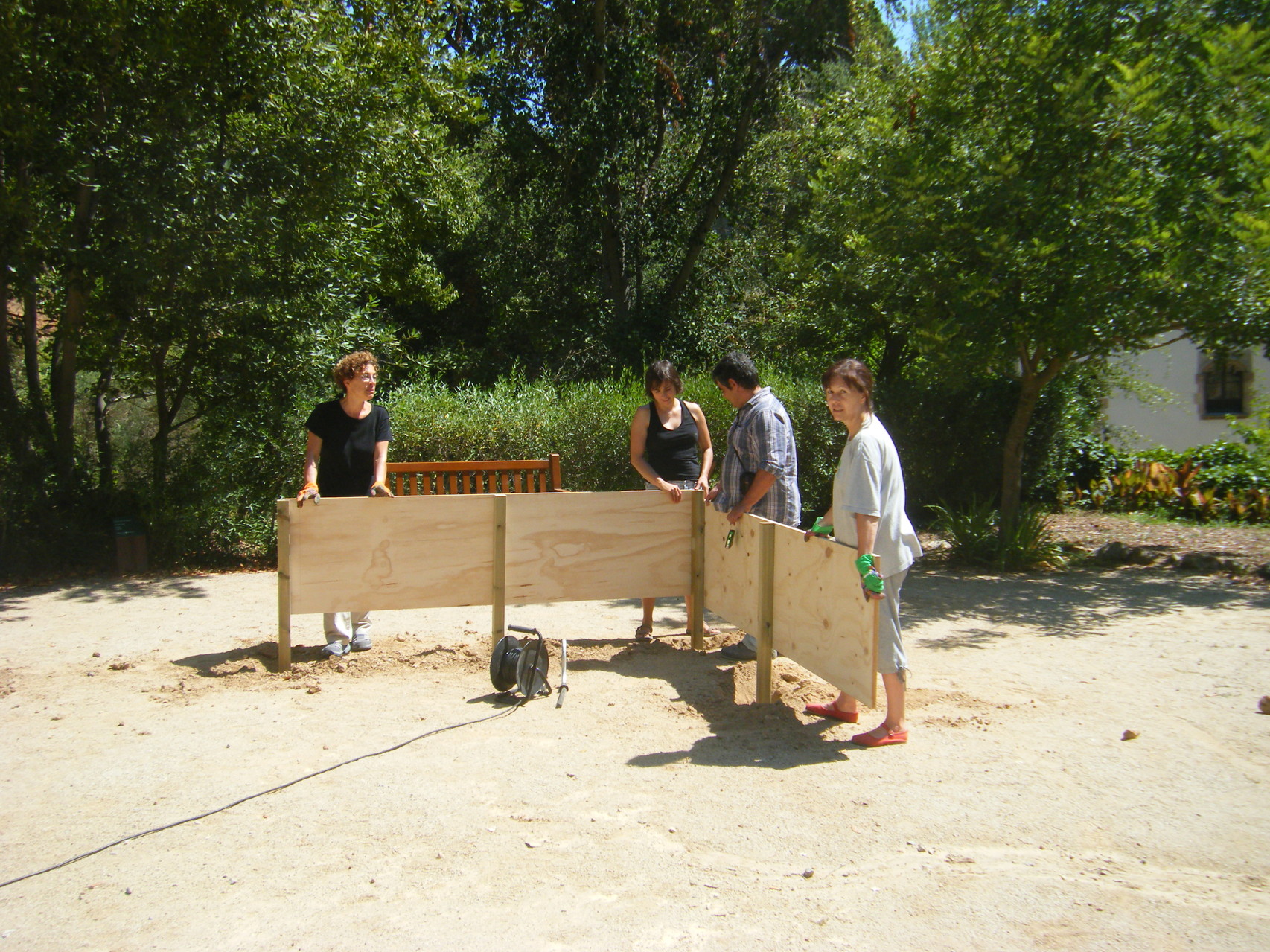 2n Camp de treball: Creació d'un Jardí sensorial experimental