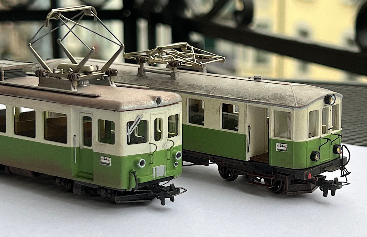 BCFe 2/4 und ABe 4/4 sind fertig!