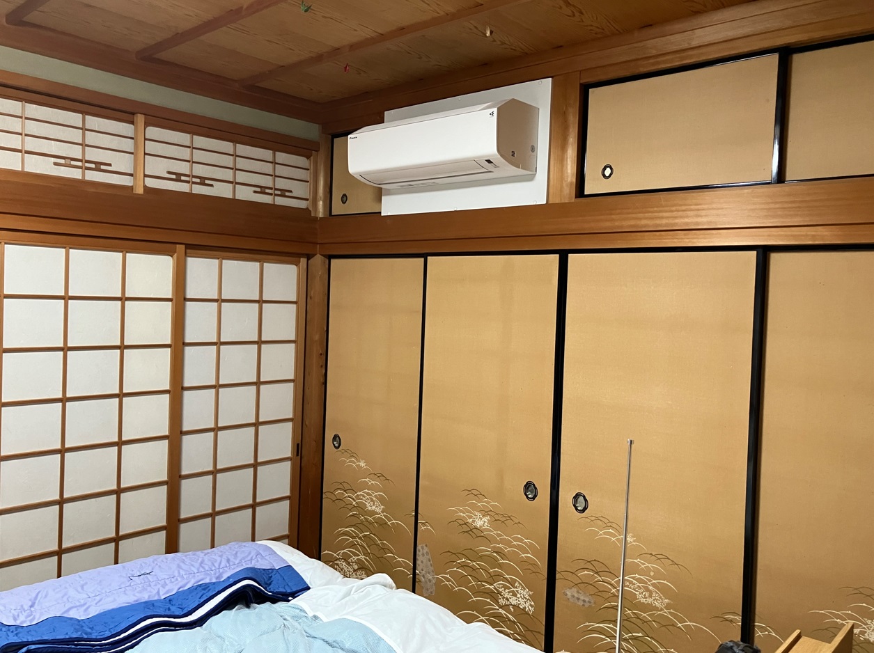 住宅改修|エアコン取付事例