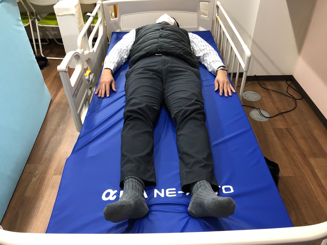 福祉用具勉強会|アルファプ ラネオート|αPLA NE-AUTO|自動体位変換機能付静止型マットレス