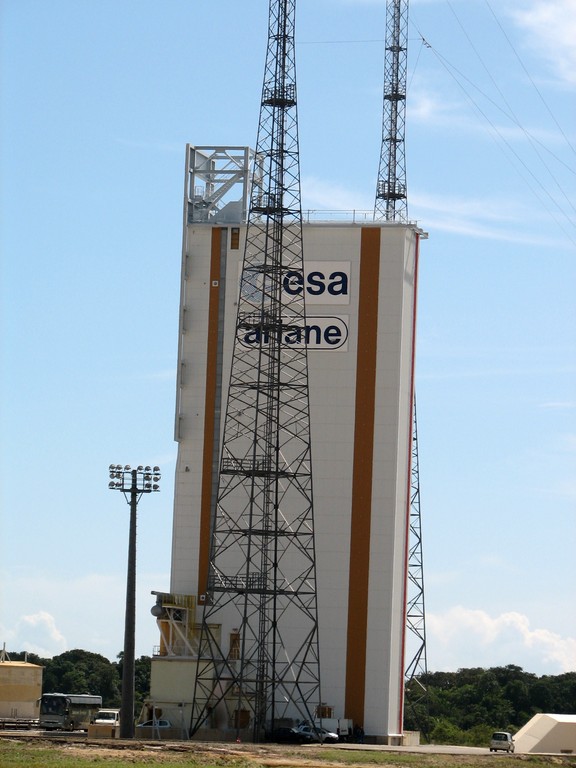 Support du lanceur Ariane 5