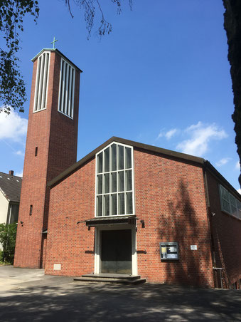 Die zu profanierende Kirche St. Antonius in Witten-Herbede-Buchholz