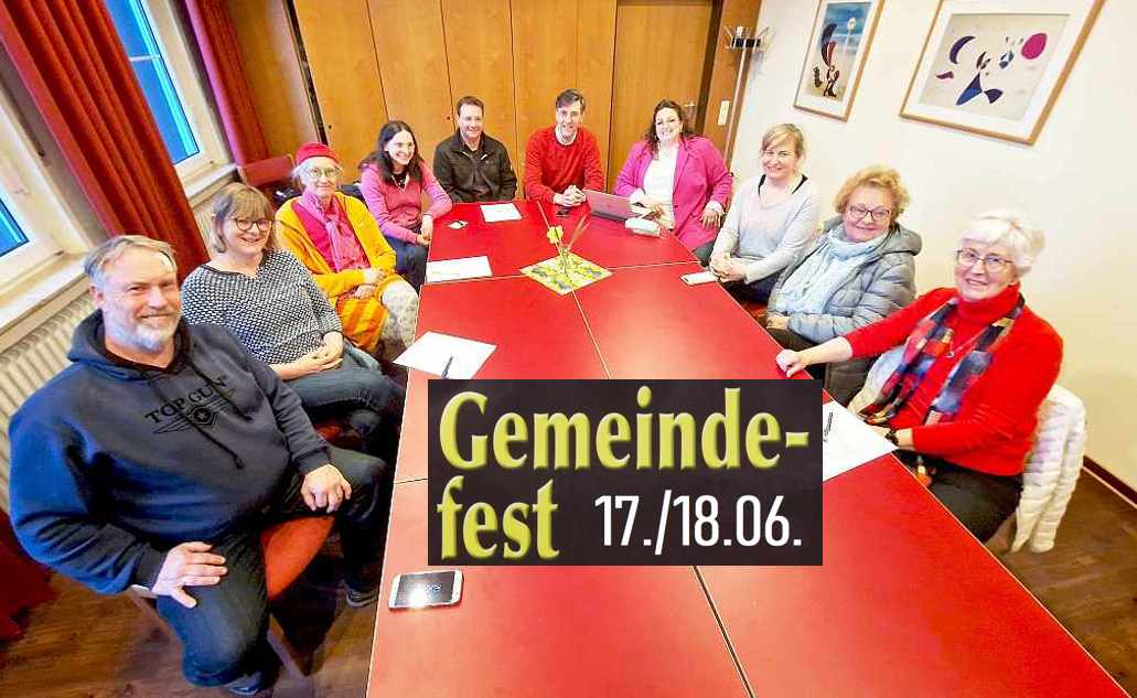 Gemeindefest 2023 fest im Blick