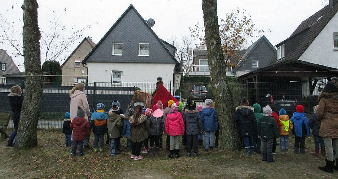 Martinsfeier auch im Kindergarten