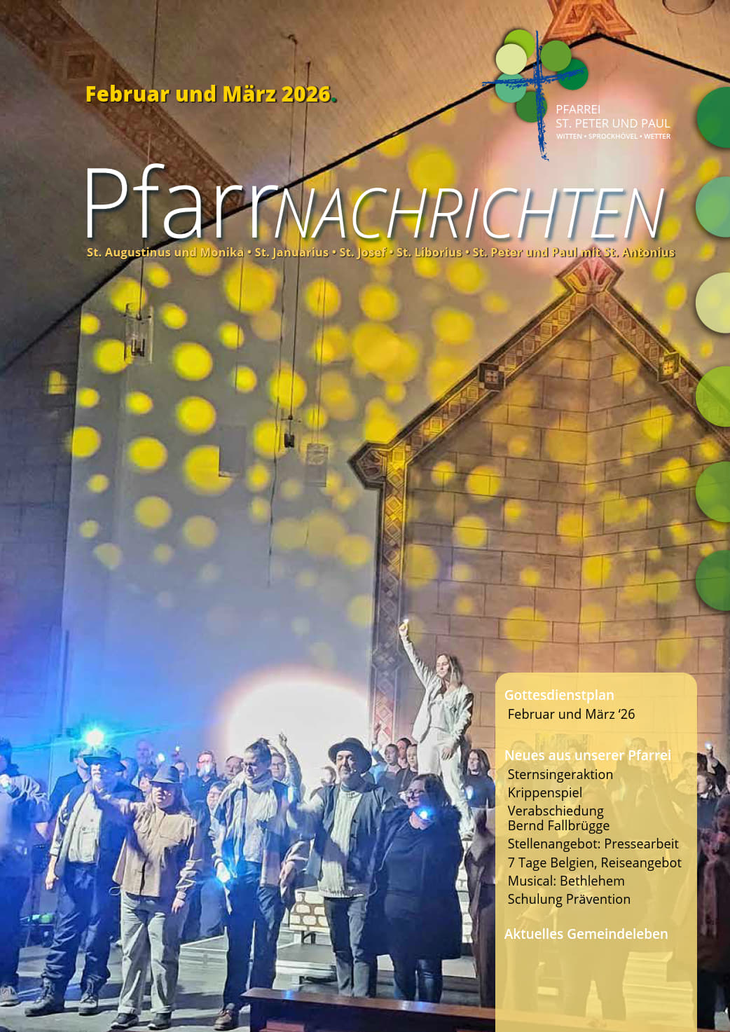 Pfarrnachrichten Februar/März 2026