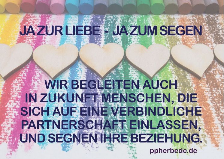 Ja zur Liebe - Ja zum Segen