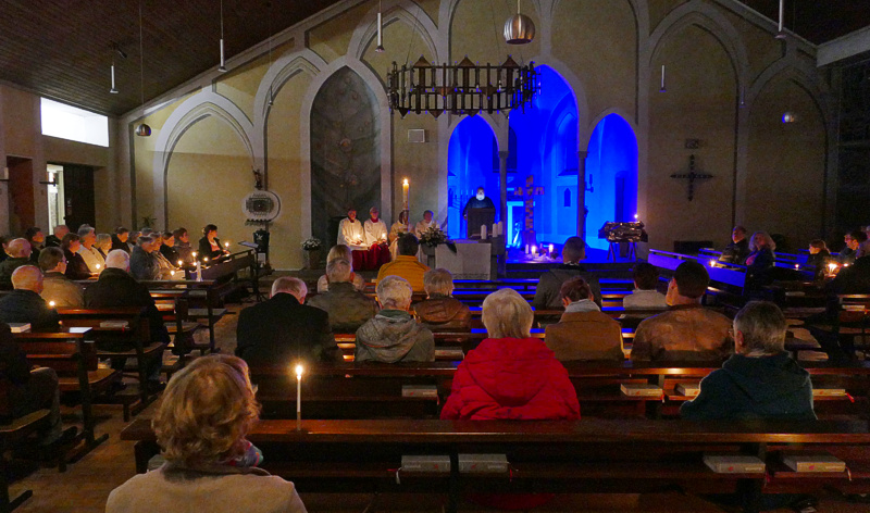Osternacht in St. Januarius gefeiert