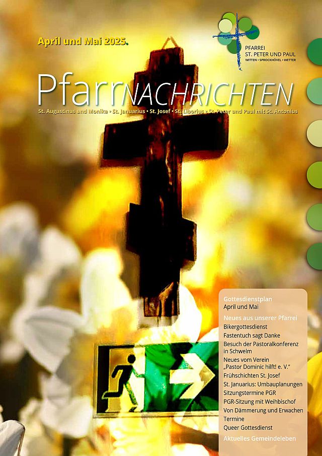 Pfarrnachrichten April und Mai 2025
