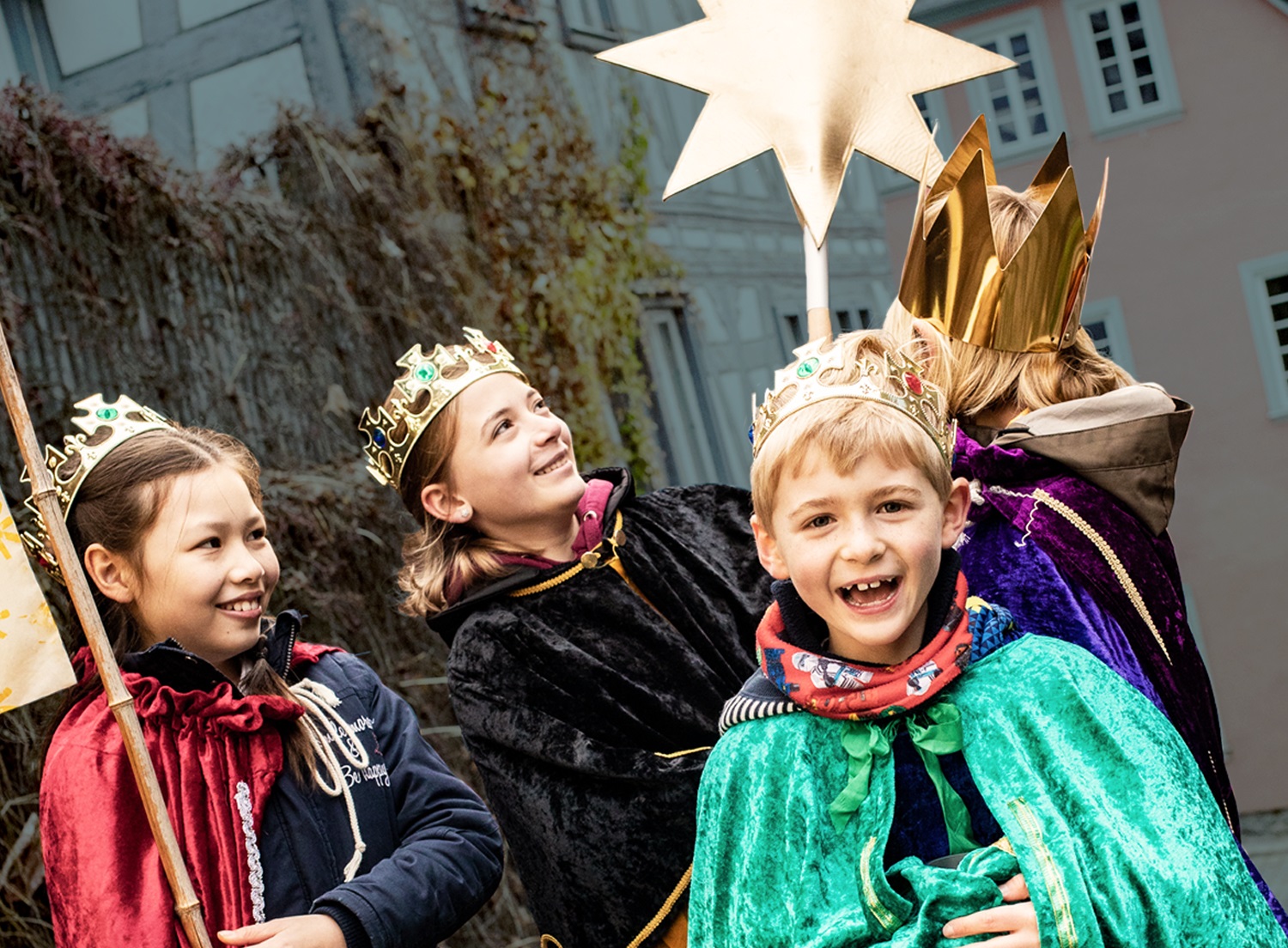 Sternsinger in Wetter sind Segens-Postboten
