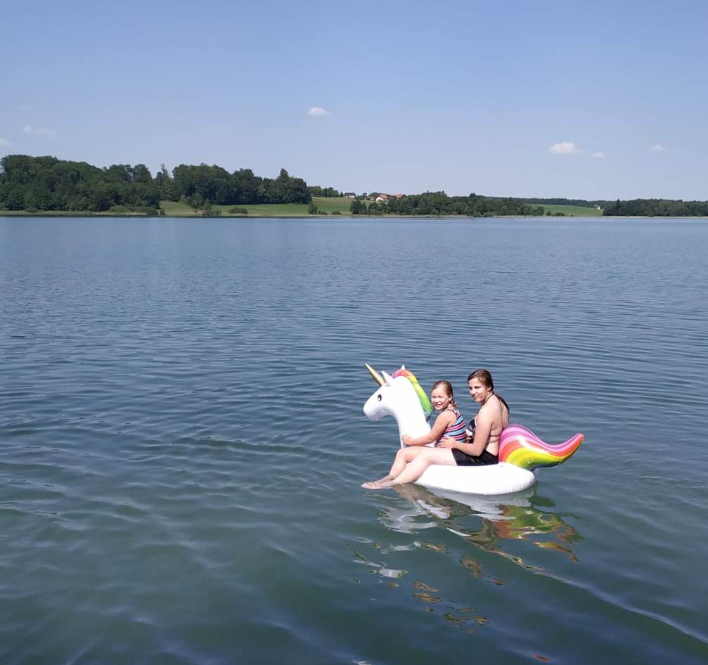 Mit dem Einhorn kommt auch Spaß auf