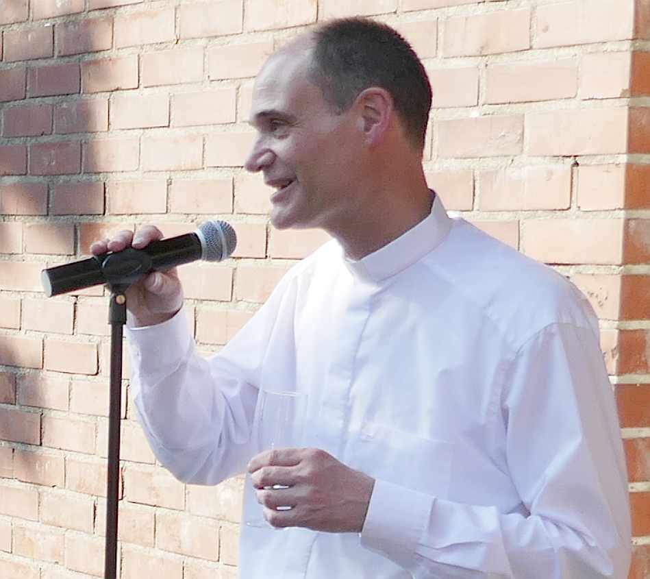Pfarrer Holger Schmitz sagt Danke