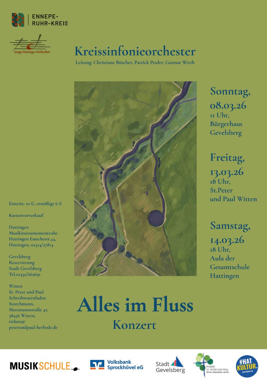 13.03.2026 - Konzert des Kreissinfonieorchesters Ennepe Ruhr