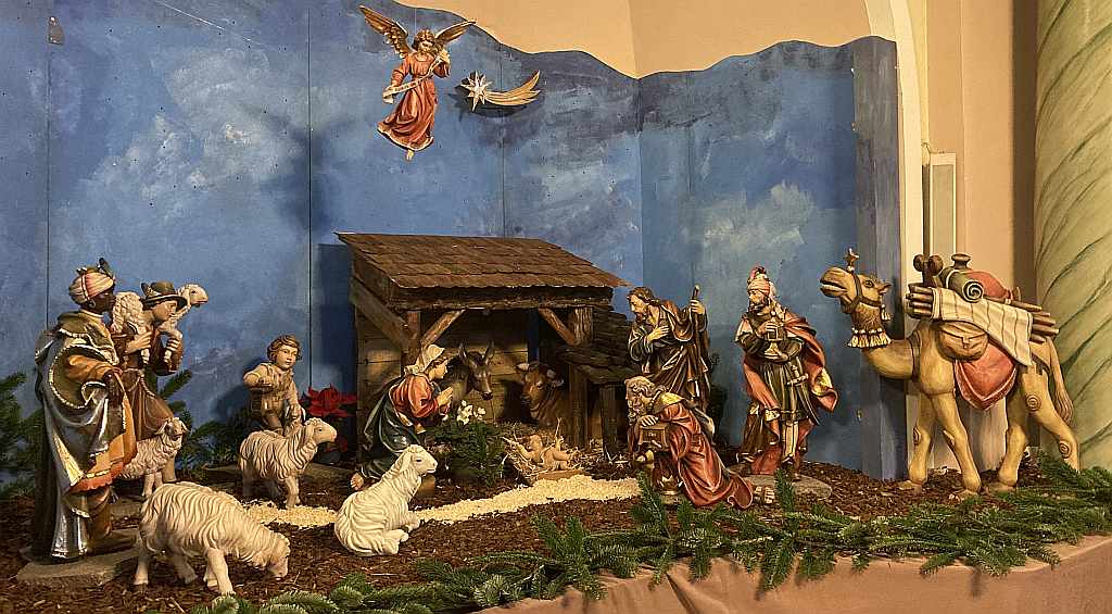 Krippenpräsentation in St. Josef