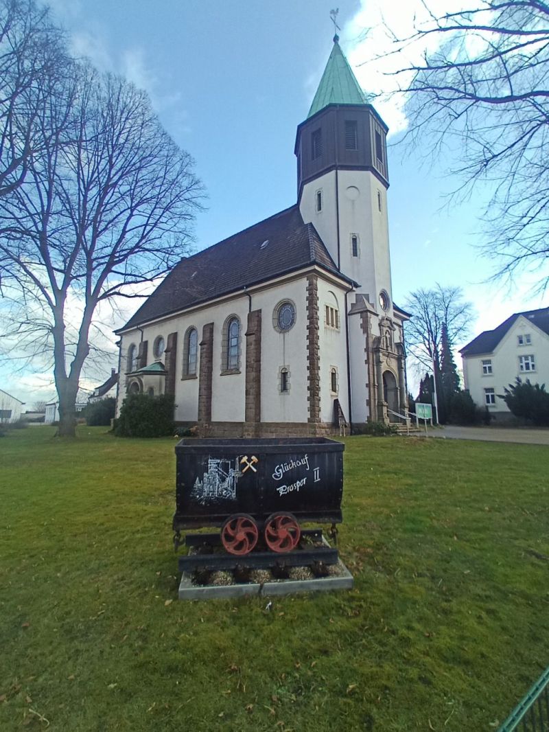 Förderwagen auf Kirchwiese