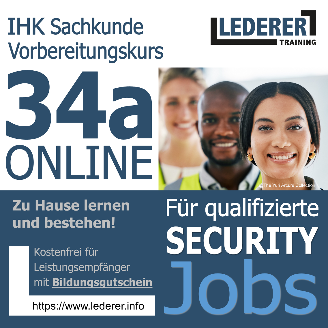 34a Sachkunde ONLINE Kurs bei LEDERER_training