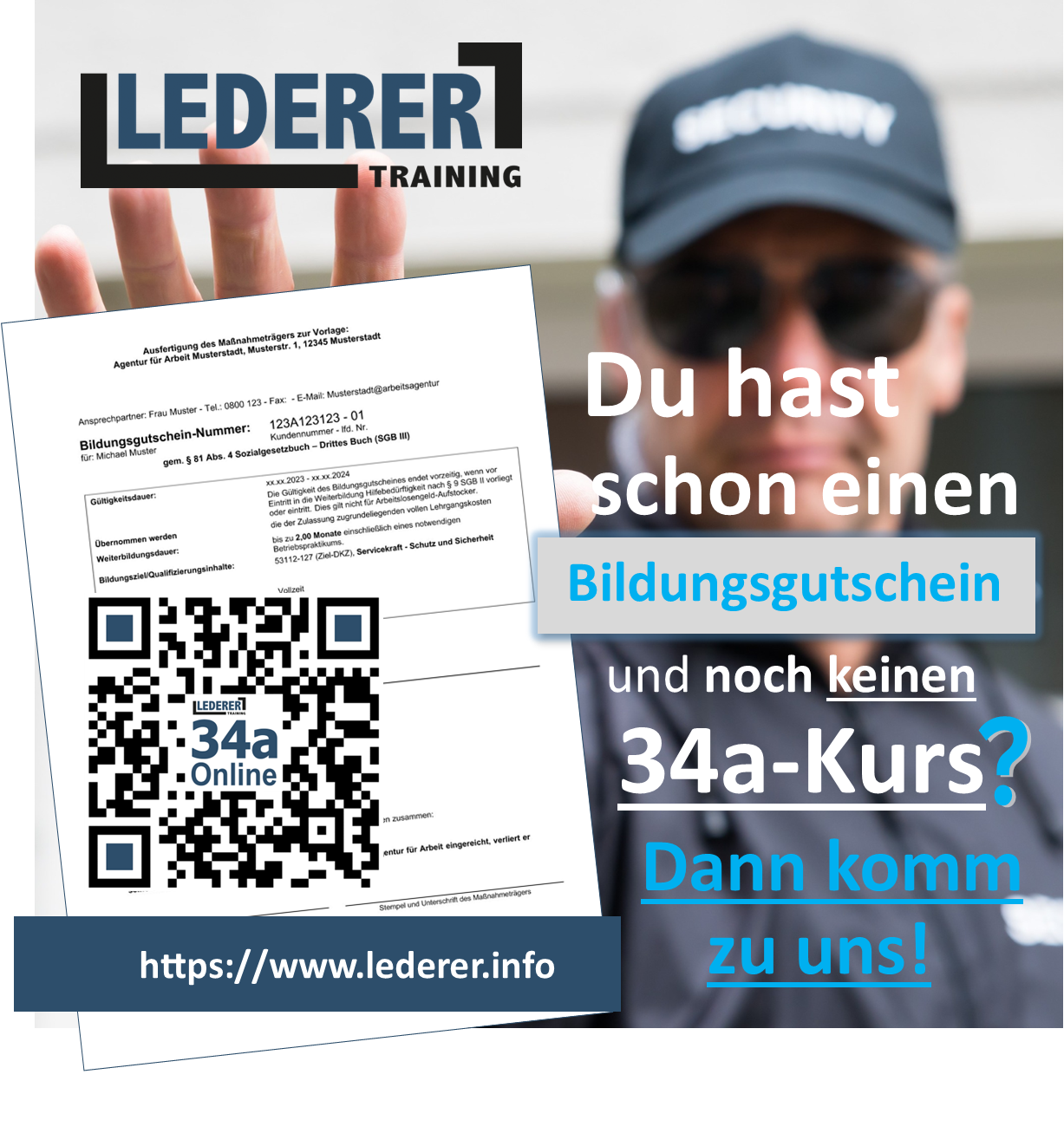 Du hast schon einen Bildungsgutschein? Dann komm gern zu uns! Start: 22. Juli