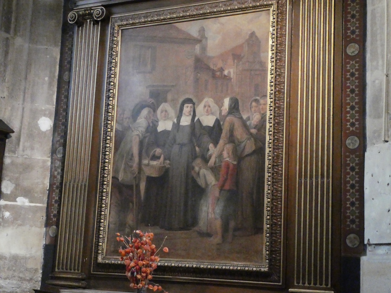 En 1633, Vincent Depaul avec Louise de Marillac sont à l'origine de la création des filles de la Charité