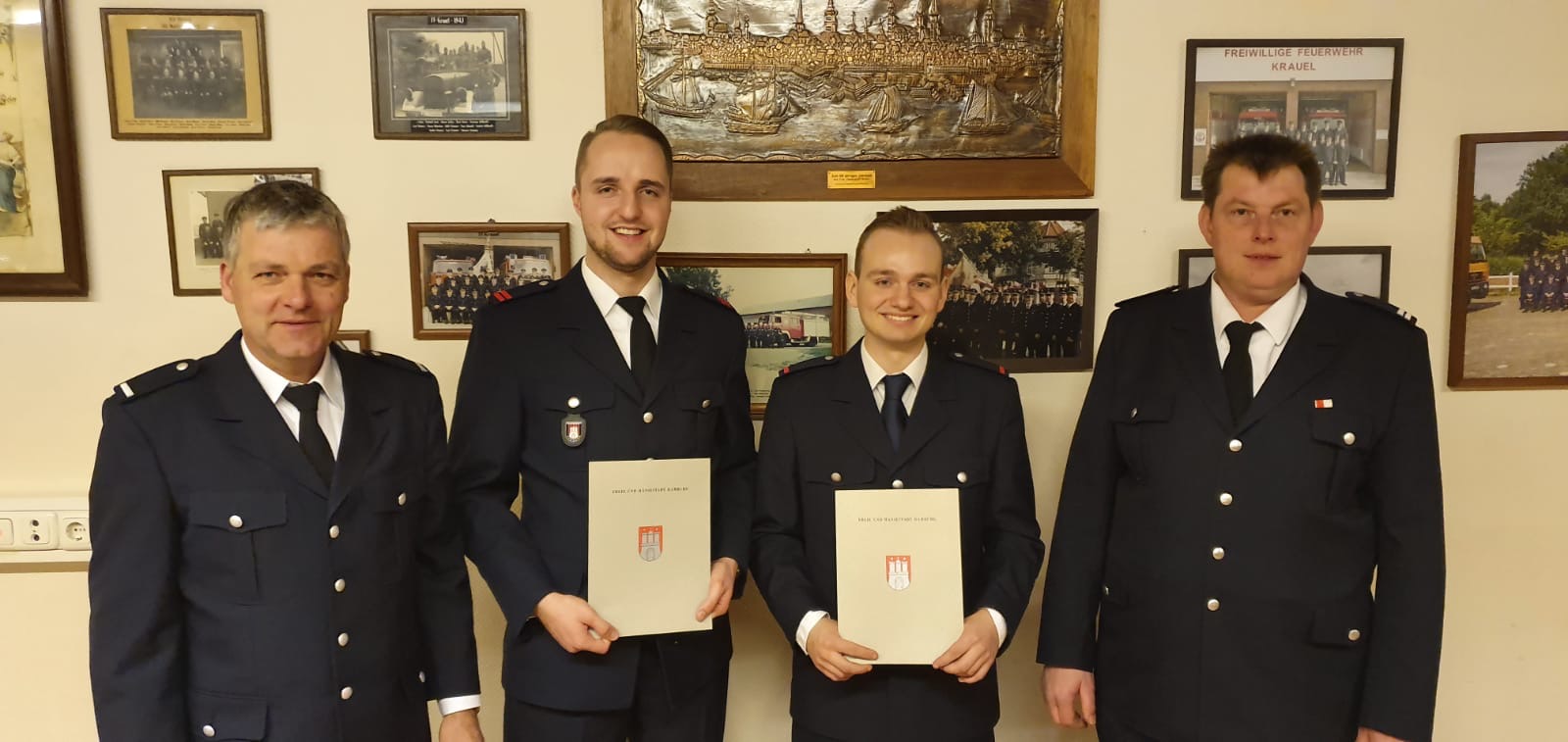 WF/V R.Hevers, OFM K.Glasow, FM L. Sander, WF T. Putfarcken