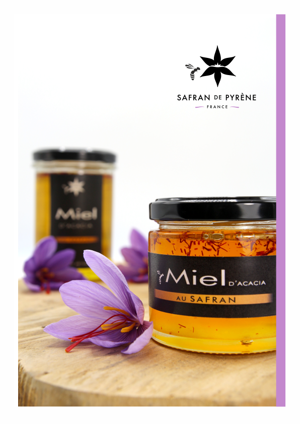 Le Miel au Safran de Pyrène - Safran de Pyrène - Safran et Gourmandises