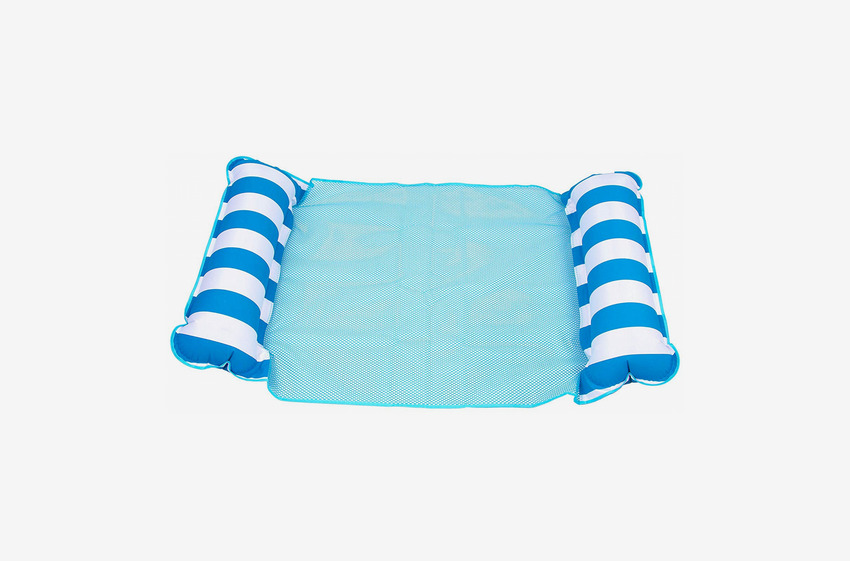 matelas gonflable hamac avec filet pour piscine