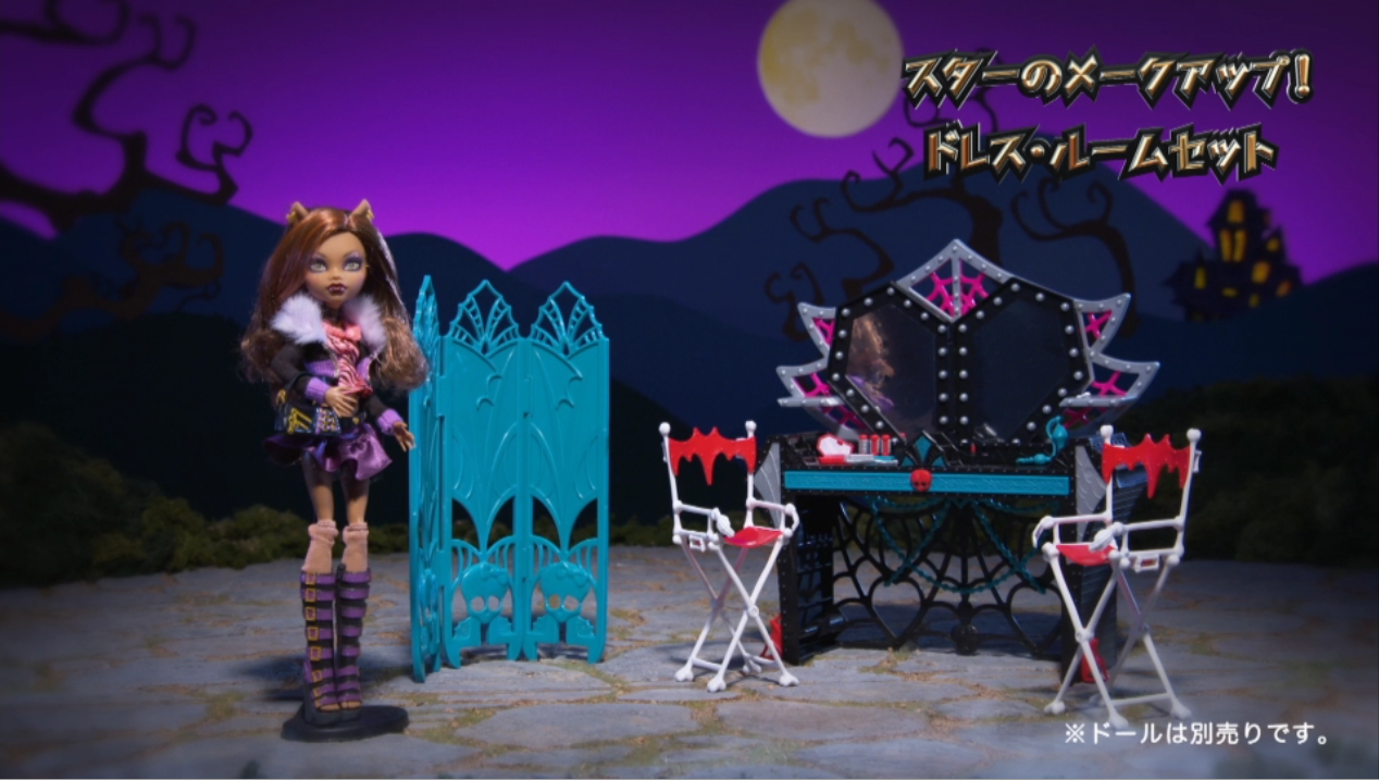 ○トイメーションによる、おもちゃのPVのミニチュア小物