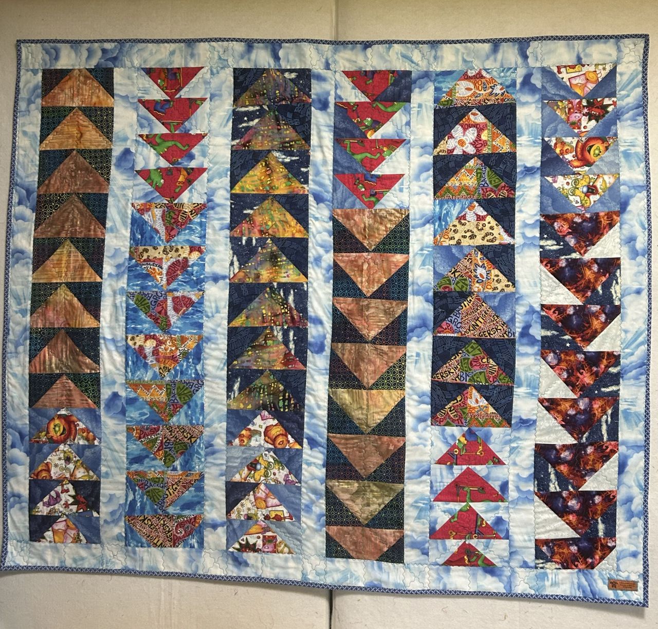 Flying Geese quilt