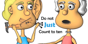 Do not just count to ten