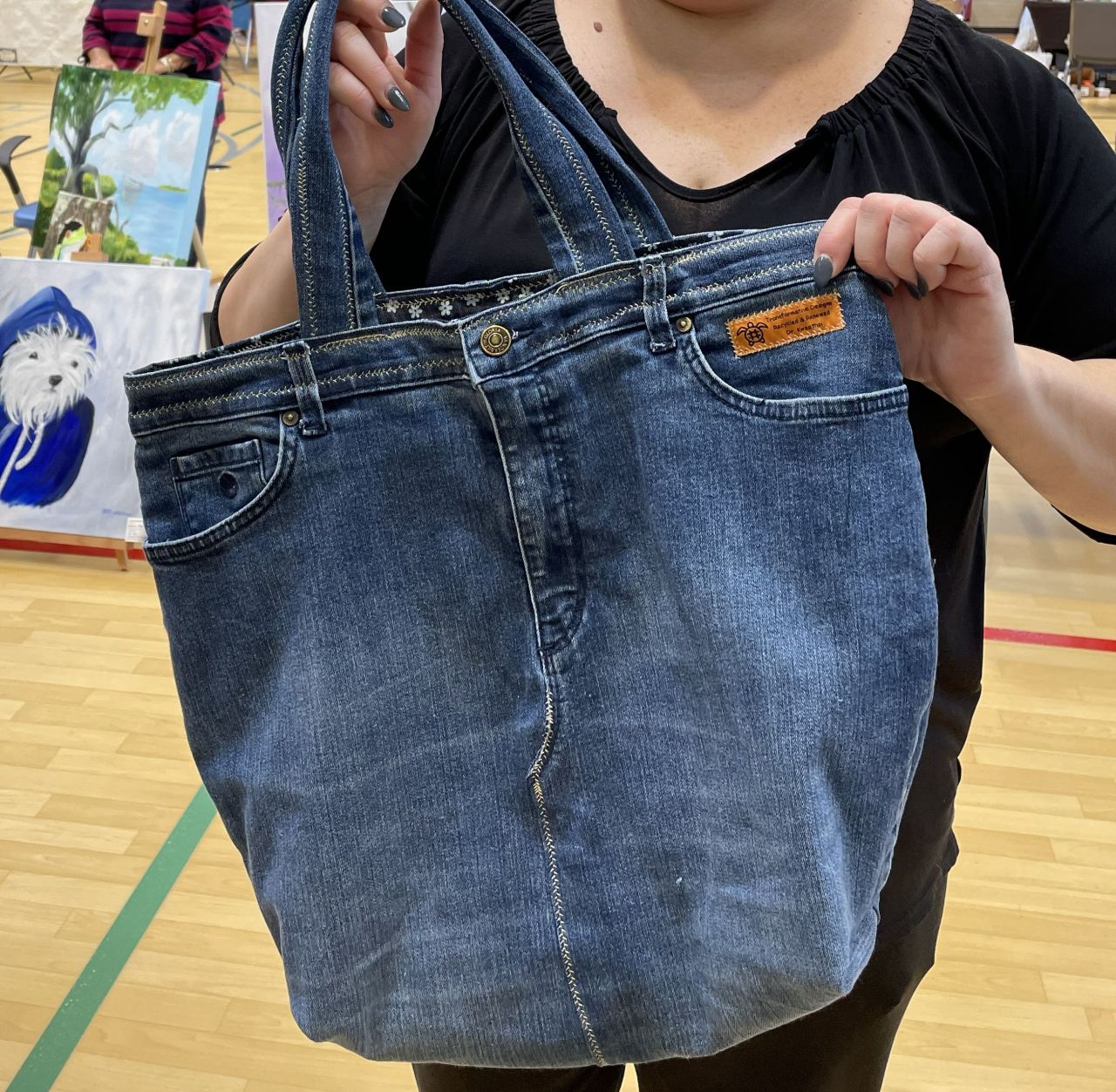Denim bag