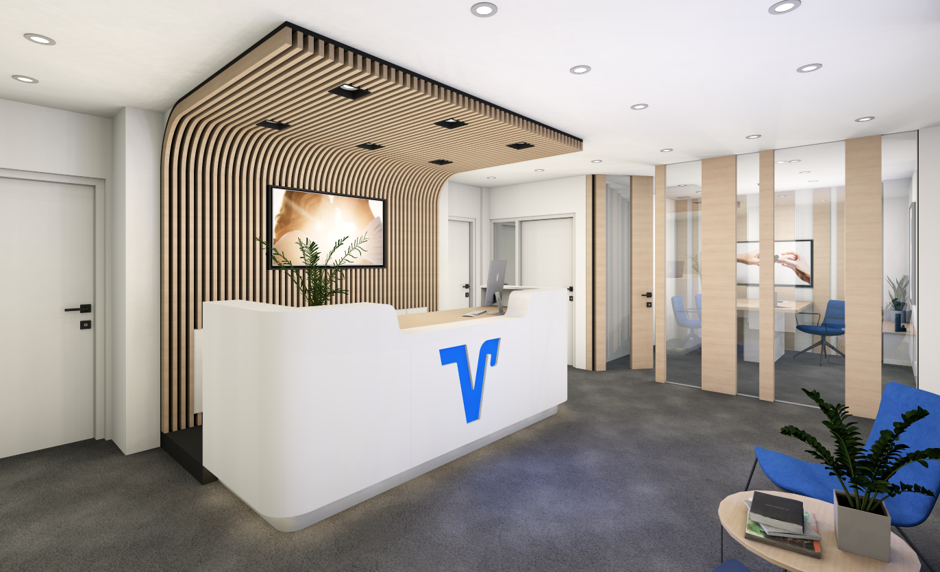 Visualisierung Volksbank Borgloh