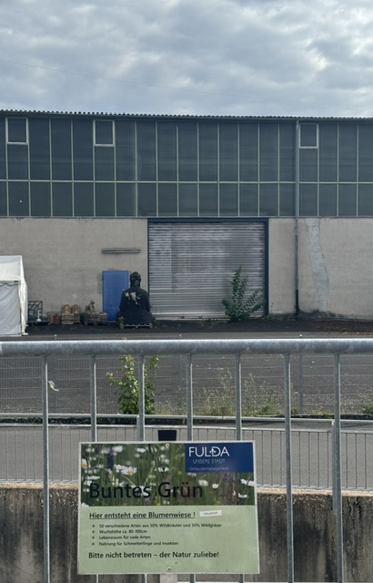 Parkplatz und Gelände rund um das Bardohaus stehen sicher auch mit auf dem Programm "Klimaspaziergang"