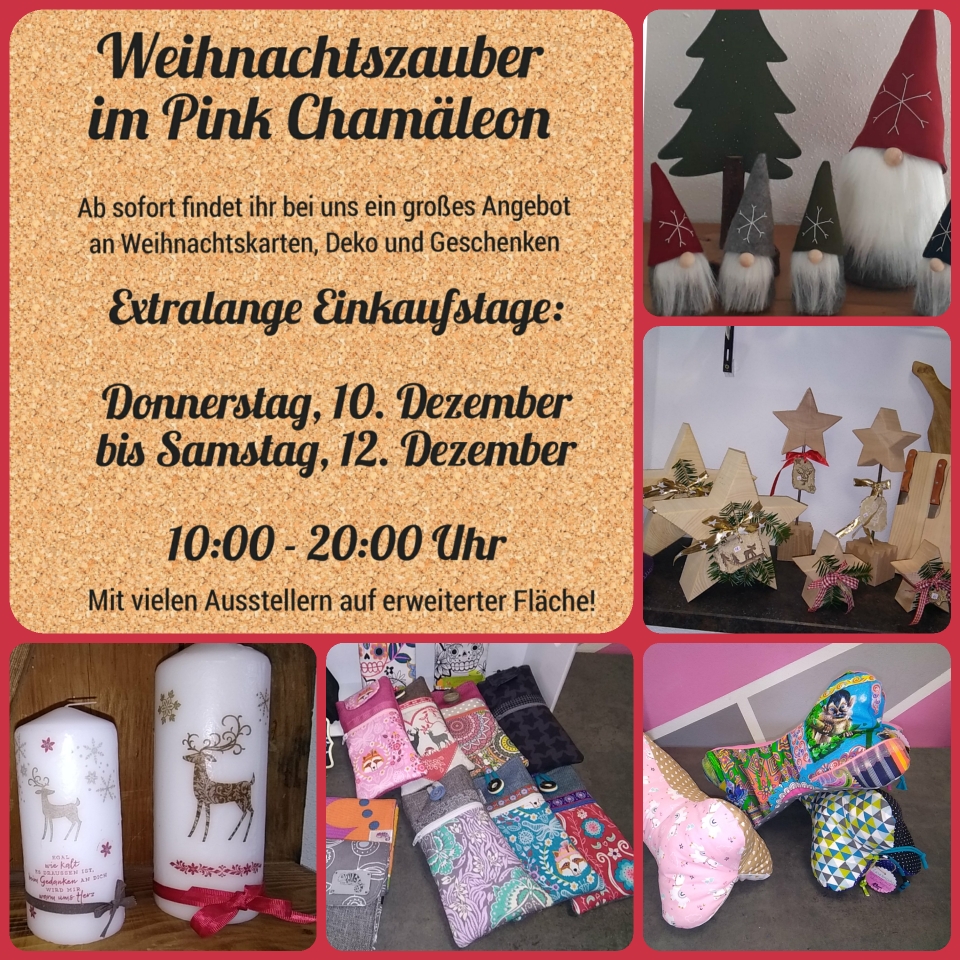 Wenn wir nicht zum Christkindlmarkt können, kommt der Markt in diesem Jahr eben zu uns!