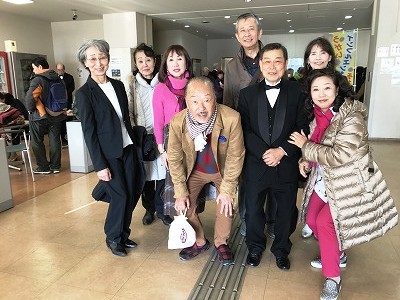 ニューイヤーコンサートで第九を唄う、竹原夫妻と(^^♪