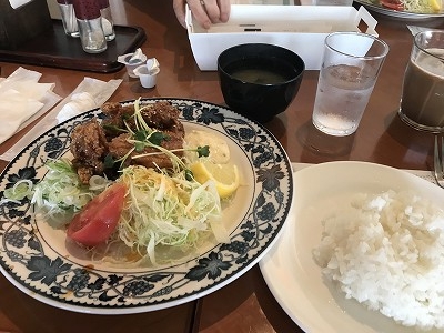 ランチ定食が美味しく、お手頃価格で、皆さん大満足でした(^^♪