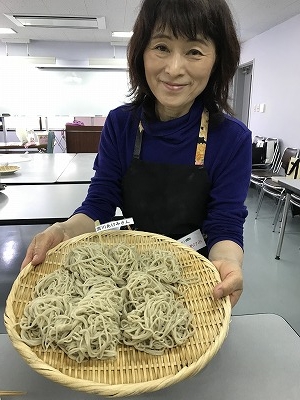 細くてきれいなお蕎麦です(^^♪素晴らしい！