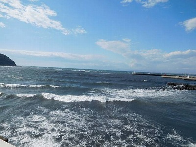 江の島の海(^^♪(^^♪